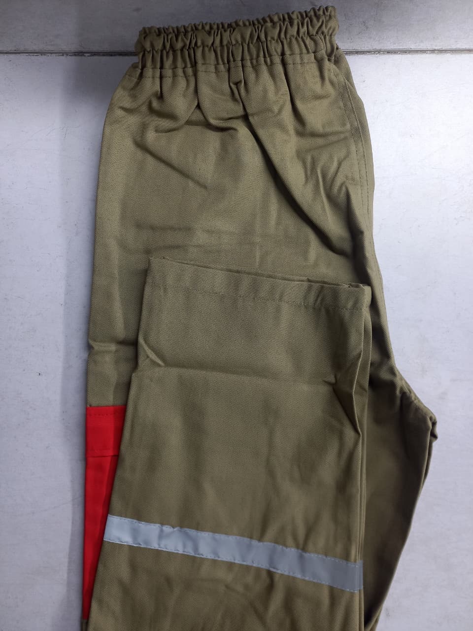 KB wear telecom company uniform - utility worker attire